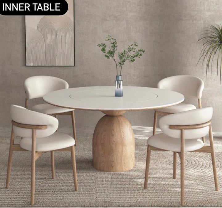 AVELION Modern Dining Table and Chair Set - Cassa Haus Singapore