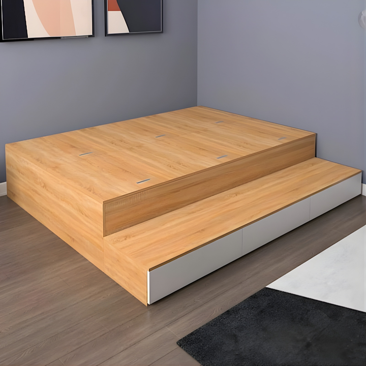 PIPREN Minimalist Platform Storage Bed