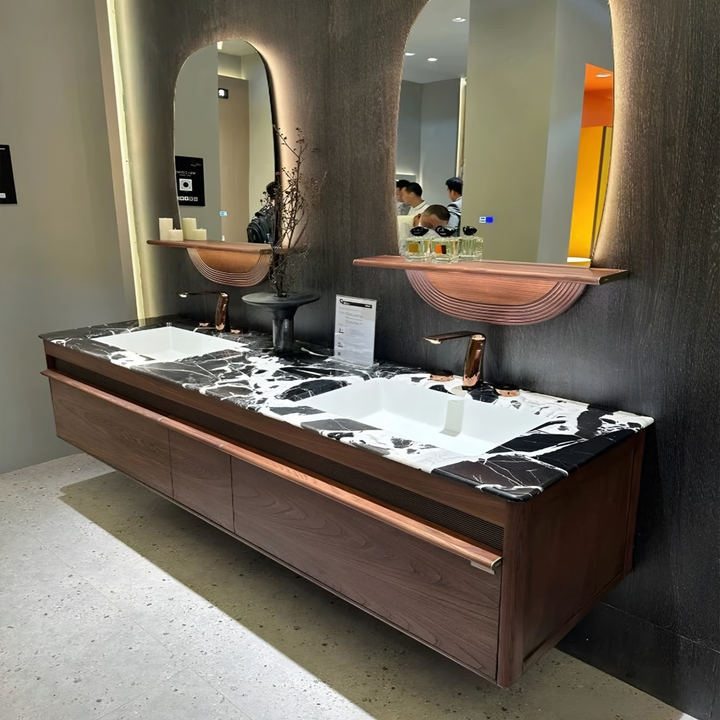 MONTCLAIR Modern Double Vanity Sink - Cassa Haus Singapore