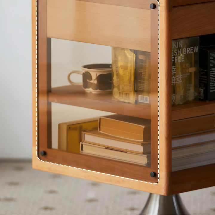HALEN Modern Rotatable Bedside Table