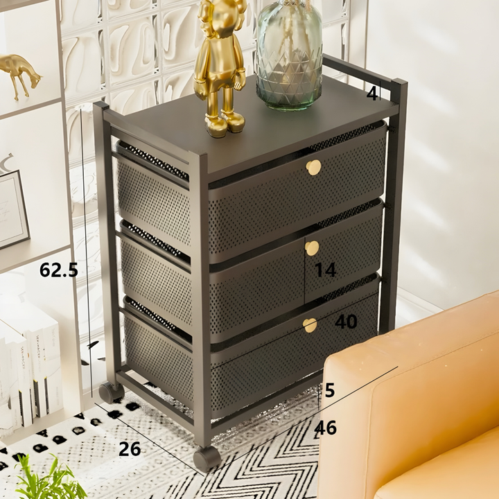 TROY Mobile Utility Drawer Rack