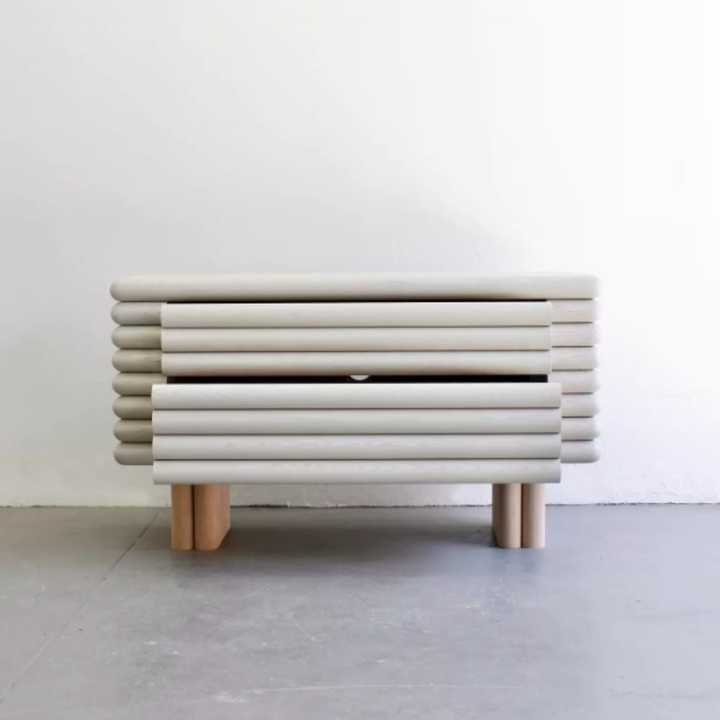 CORDWOOD Modern Solid Wood Chest of Drawers - Cassa Haus Singapore