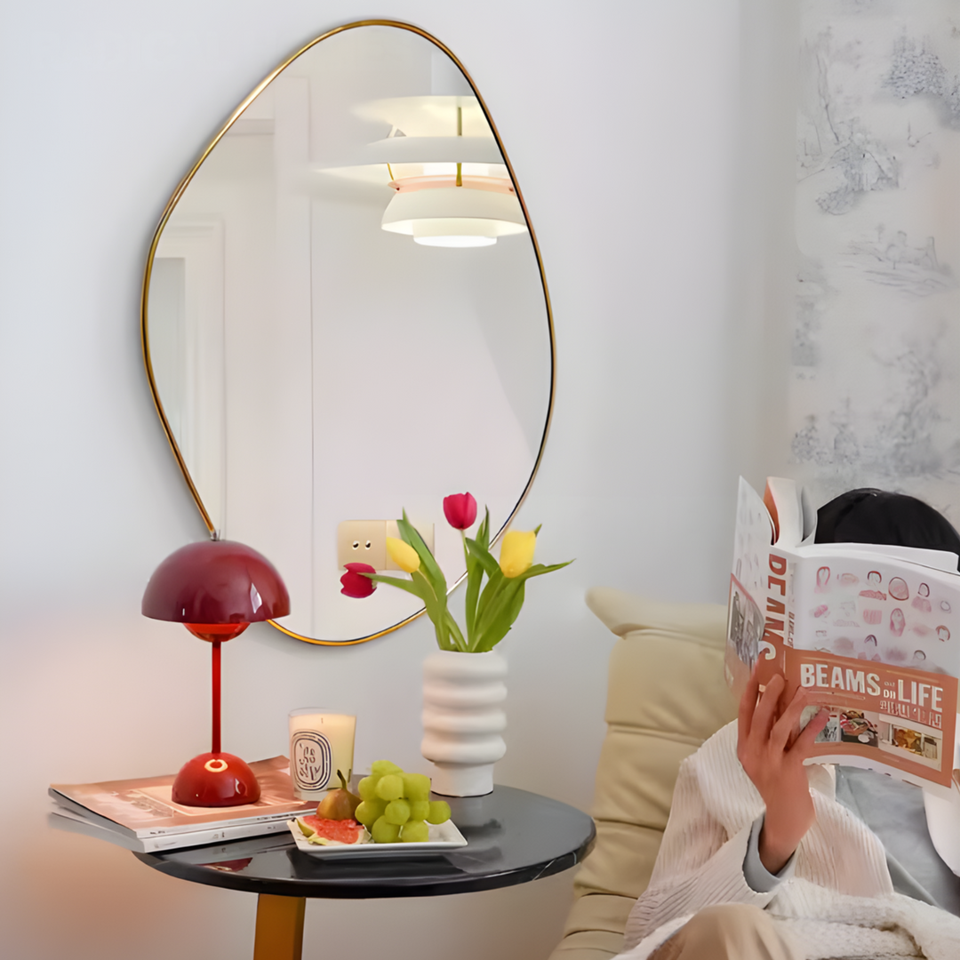 PEBBLE Modern Irregular Wall Mirror