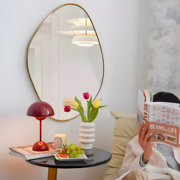 PEBBLE Modern Irregular Wall Mirror