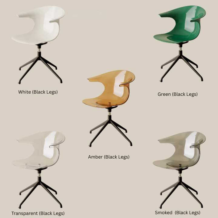 NEXI Modern Swivel Plastic Study Chair