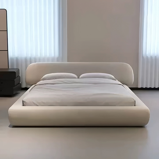ALVORA Modern Fabric Bedframe - Cassa Haus Singapore