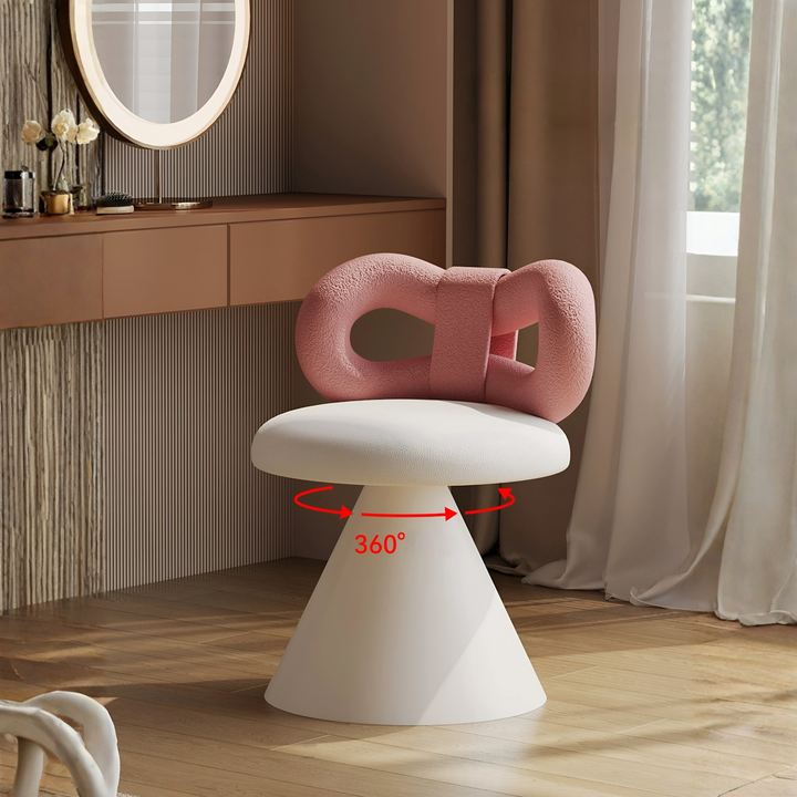CELVINA Modern Rotating Vanity Stool