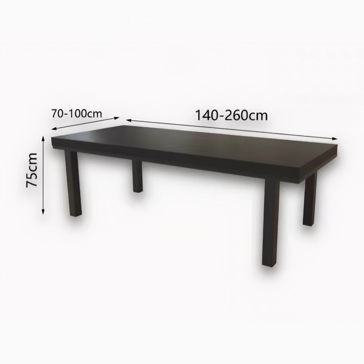 HARTWELL Modern Solid Wood Study Dining Table - Cassa Haus Singapore