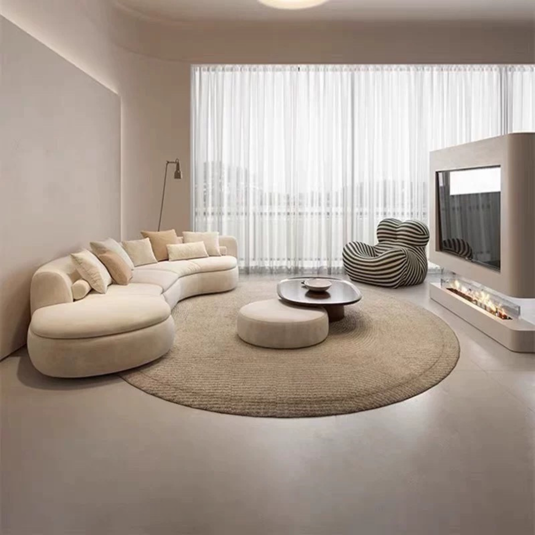 TAVROS Modern Curved Modular Sofa