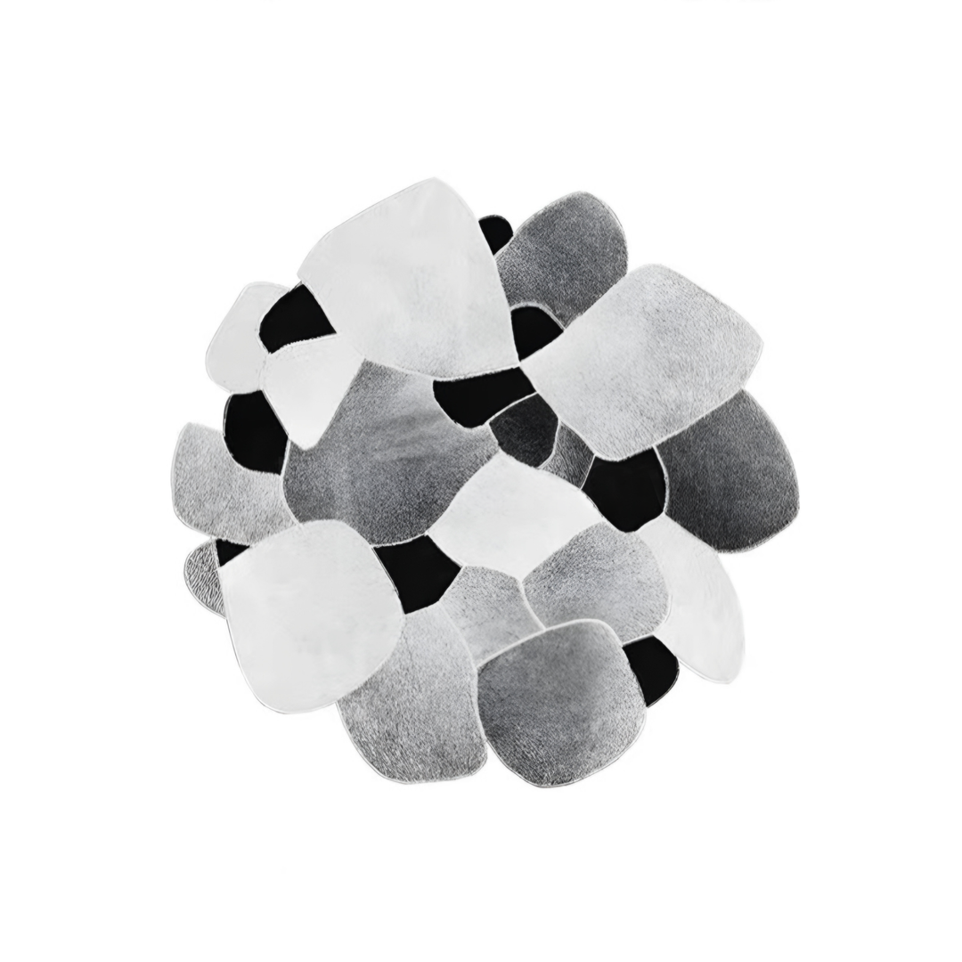 NYMERELLE Modern Cowhide Leather Rug - Cassa Haus Singapore