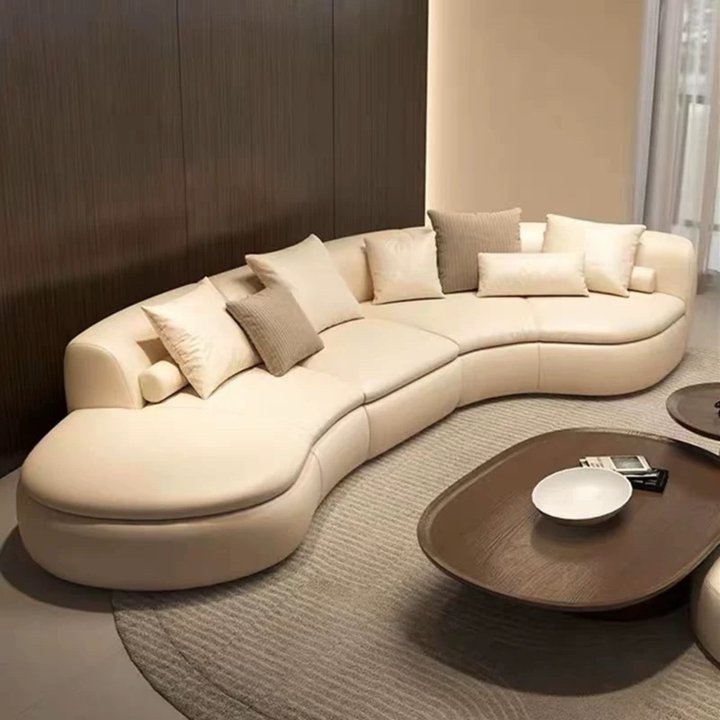 TAVROS Modern Curved Modular Sofa