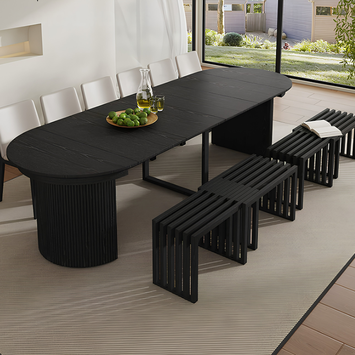 EXPANSE Modern Solid Wood Extendable Dining Table
