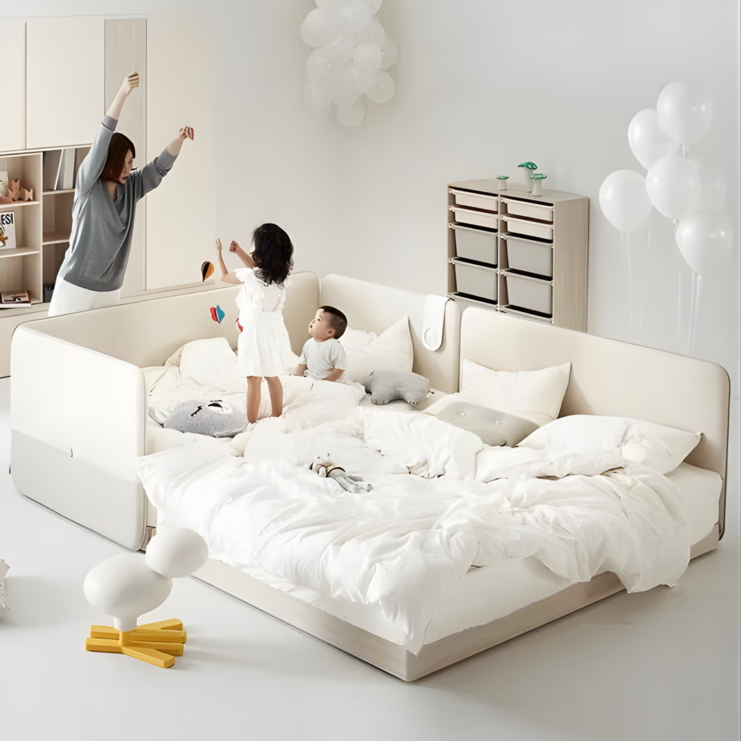 HACHI Japanese Fabric Children’s Bedframe - Cassa Haus Singapore