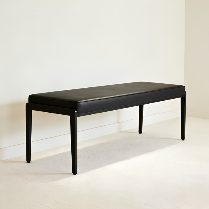 NORDEN Modern Leather Bench - Cassa Haus Singapore