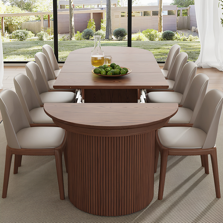 EXPANSE Modern Solid Wood Extendable Dining Table