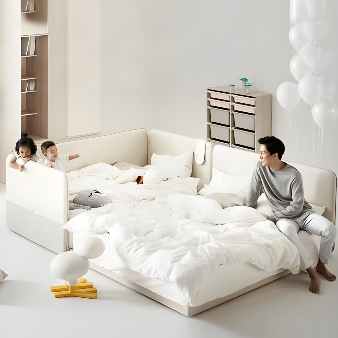 HACHI Japanese Fabric Children’s Bedframe - Cassa Haus Singapore