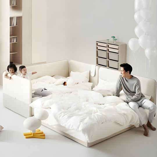 HACHI Japanese Fabric Children’s Bedframe - Cassa Haus Singapore