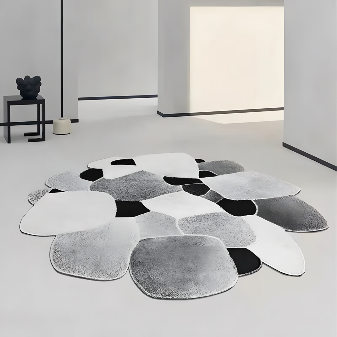 NYMERELLE Modern Cowhide Leather Rug - Cassa Haus Singapore