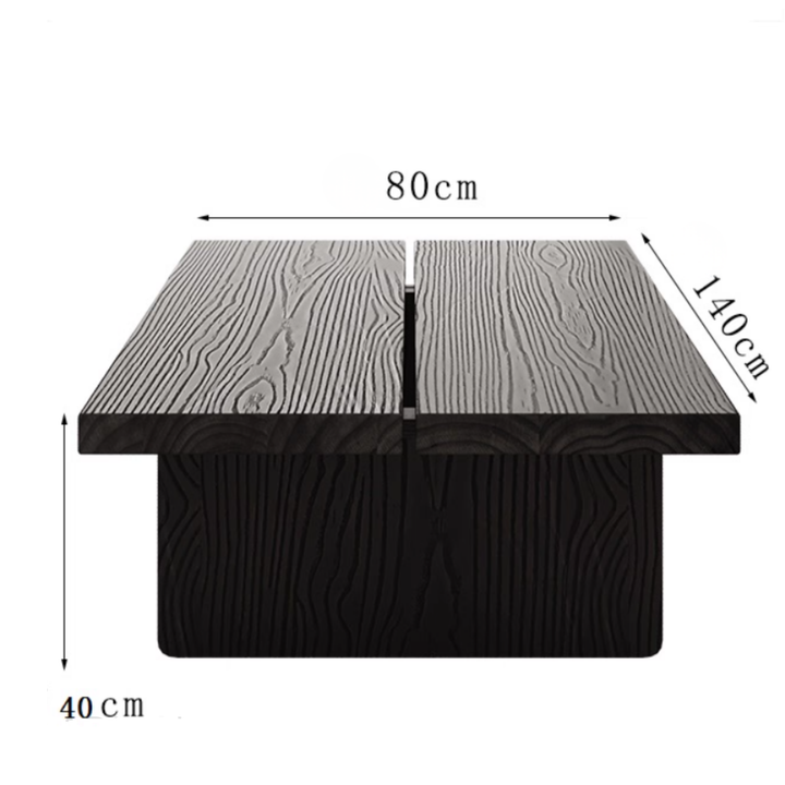 XAVIAR Modern Solid Wood Coffee Table