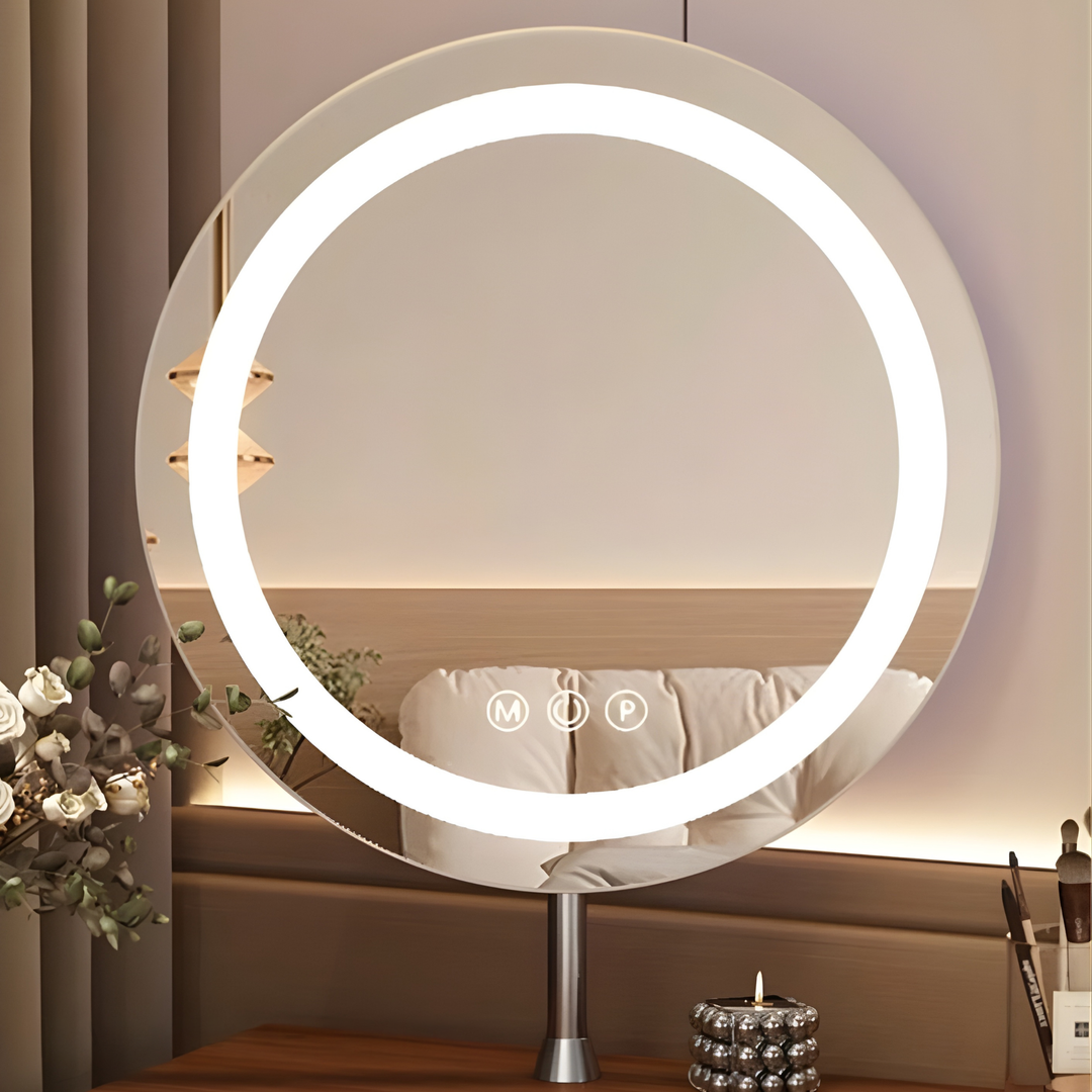 ORLISSA Minimalist Solid Wood Vanity Set - Cassa Haus Singapore