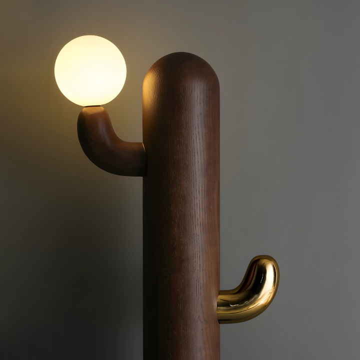 QUORUM Modern Solid Wood Floor Lamp - Cassa Haus Singapore