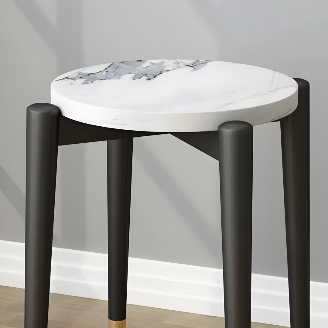 AURA Marble Dining Stool - Cassa Haus Singapore