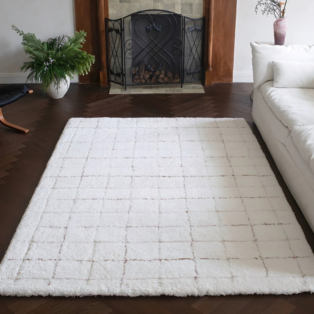 GRIDHARE Modern Soft Rug - Cassa Haus Singapore