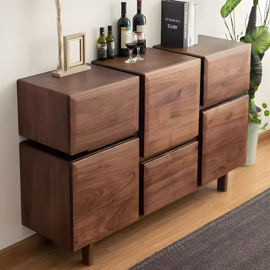 TESSELLA Modern Solid Wood Sideboard