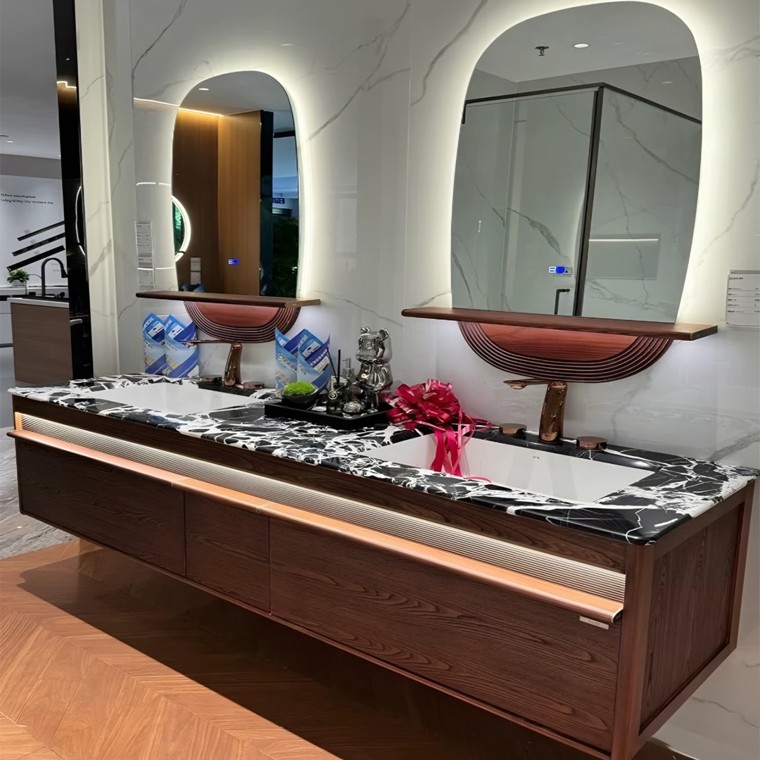 MONTCLAIR Modern Double Vanity Sink - Cassa Haus Singapore