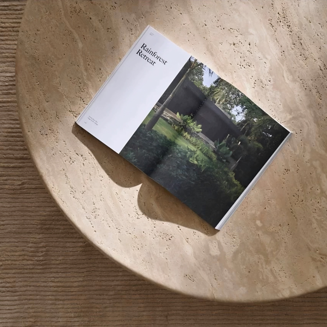 NERANO Wabi Sabi Travertine Coffee Table