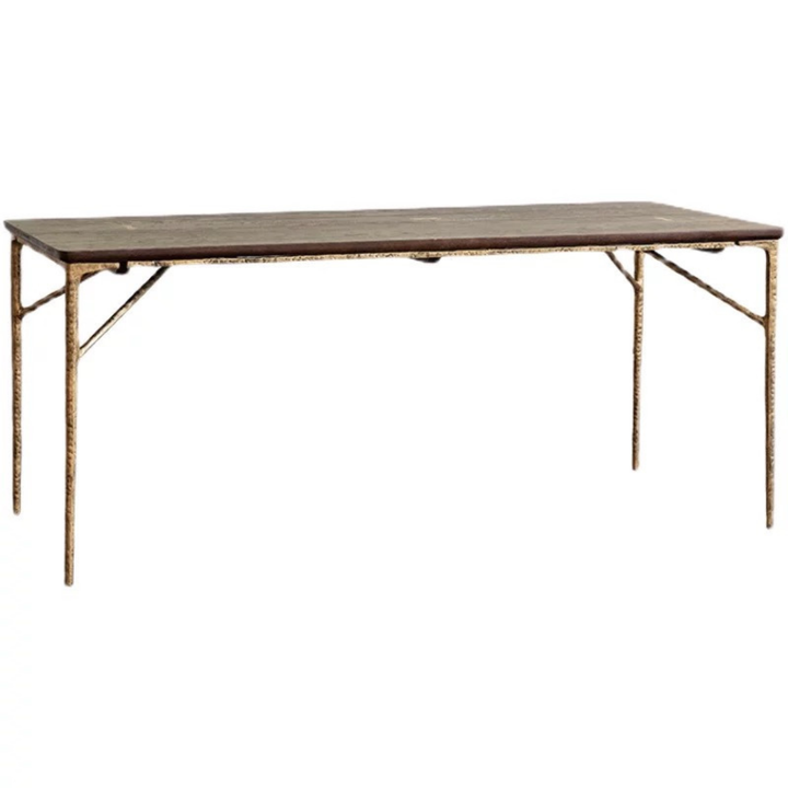 GILDEDGE Mid Century Solid Wood Dining Table