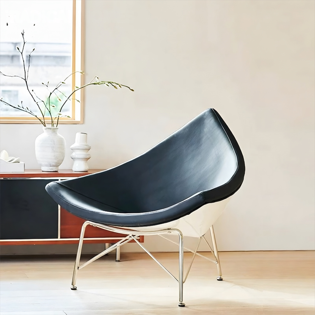 KOVESSA Modern Coconut Lounge Chair
