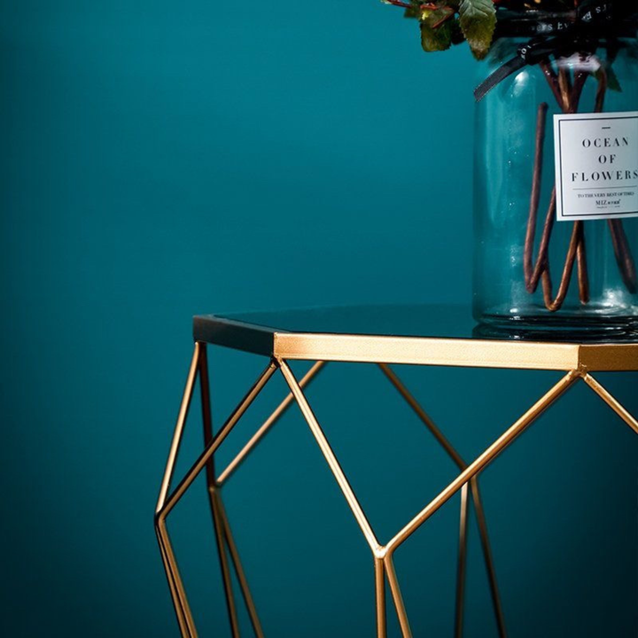 KYREN Modern Wireframe Side Table
