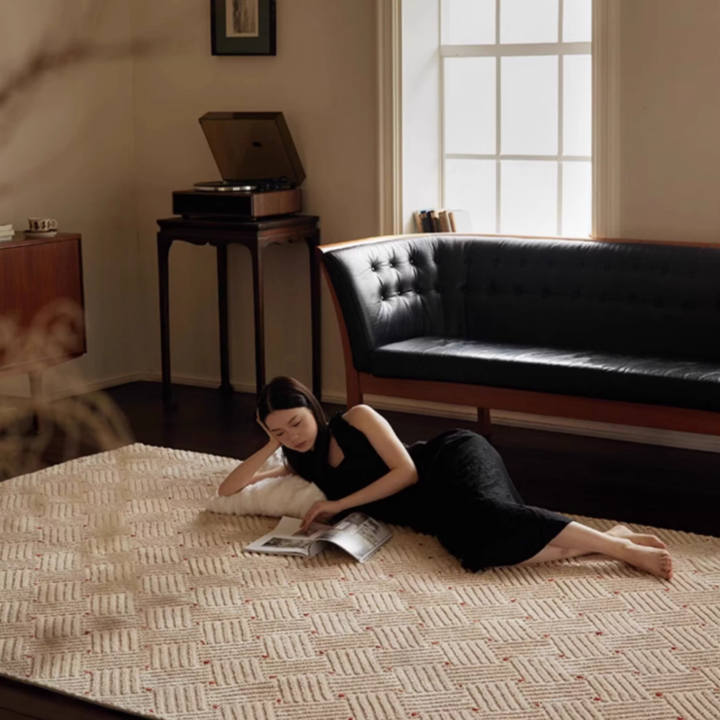 PETALMOTH Modern French Rug