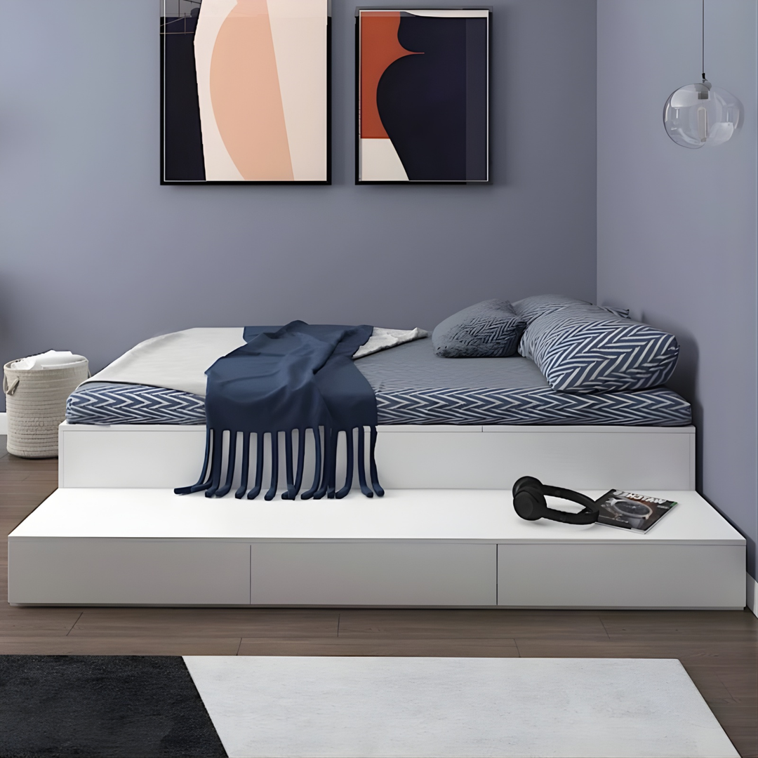 PIPREN Minimalist Platform Storage Bed
