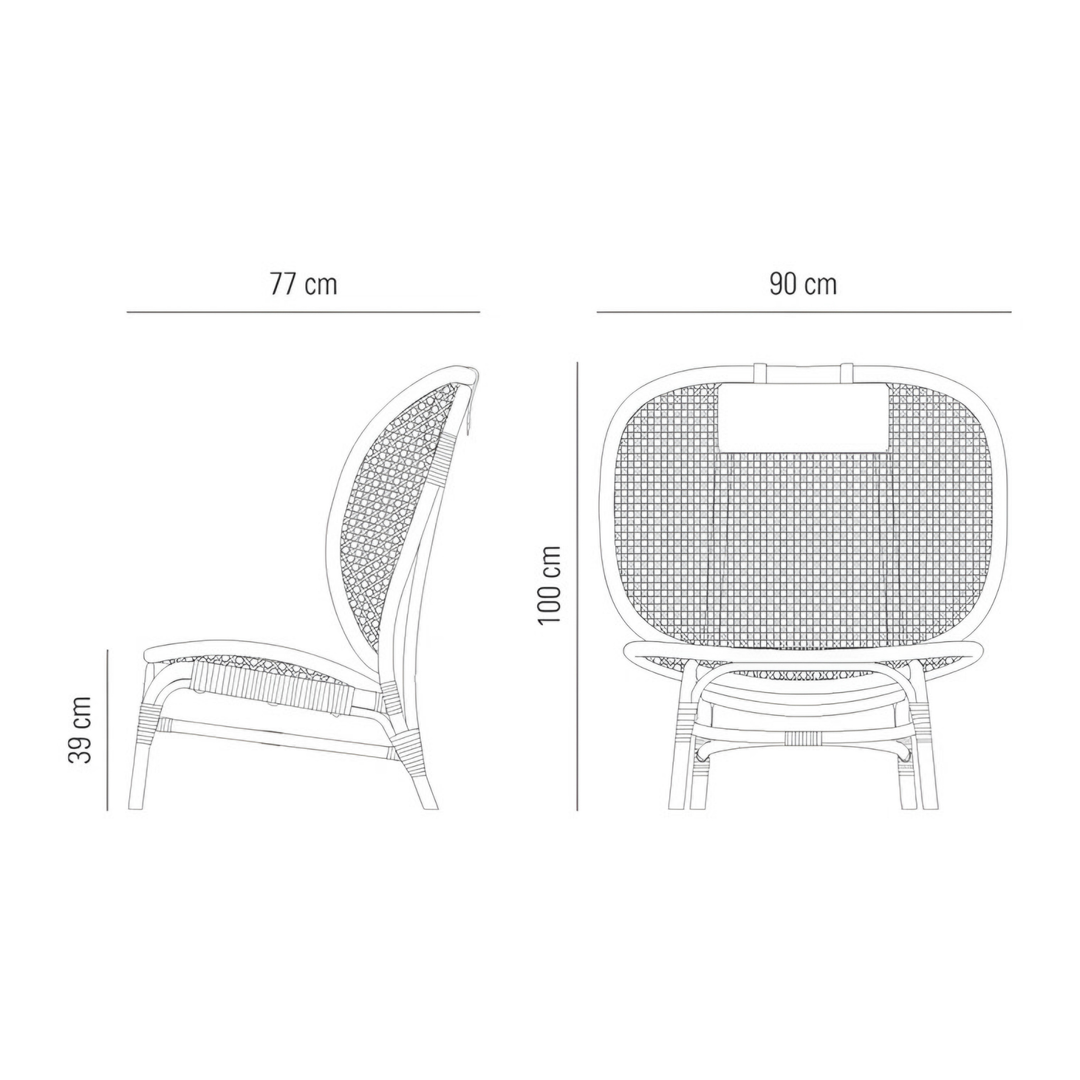 HARTWICK Vintage Rattan Armchair