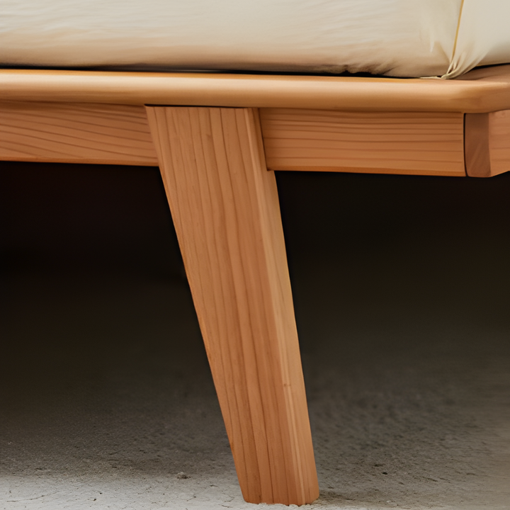 ZENKAIRO Japandi Multifunctional Solid Wood Bedframe