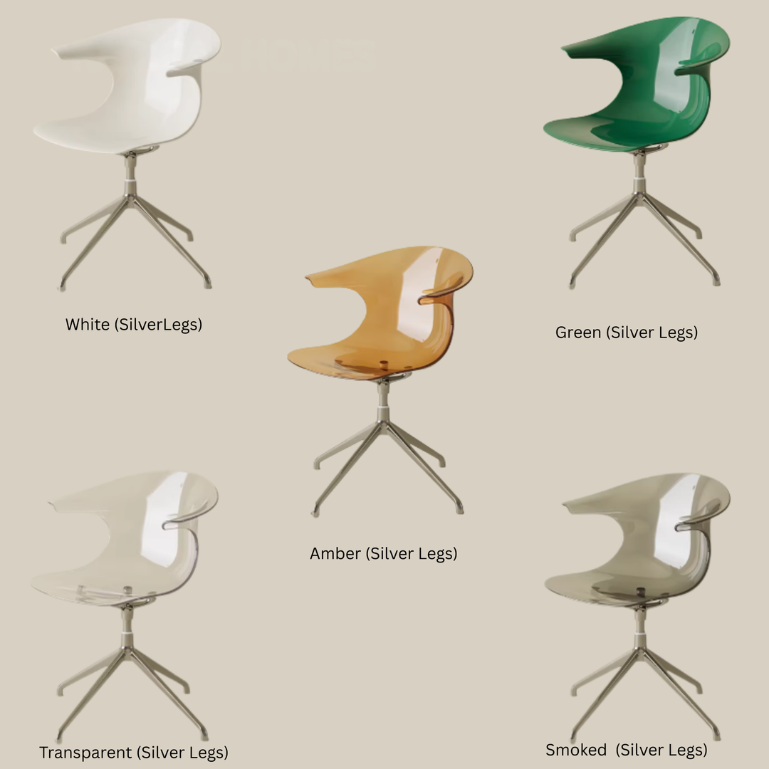 NEXI Modern Swivel Plastic Study Chair