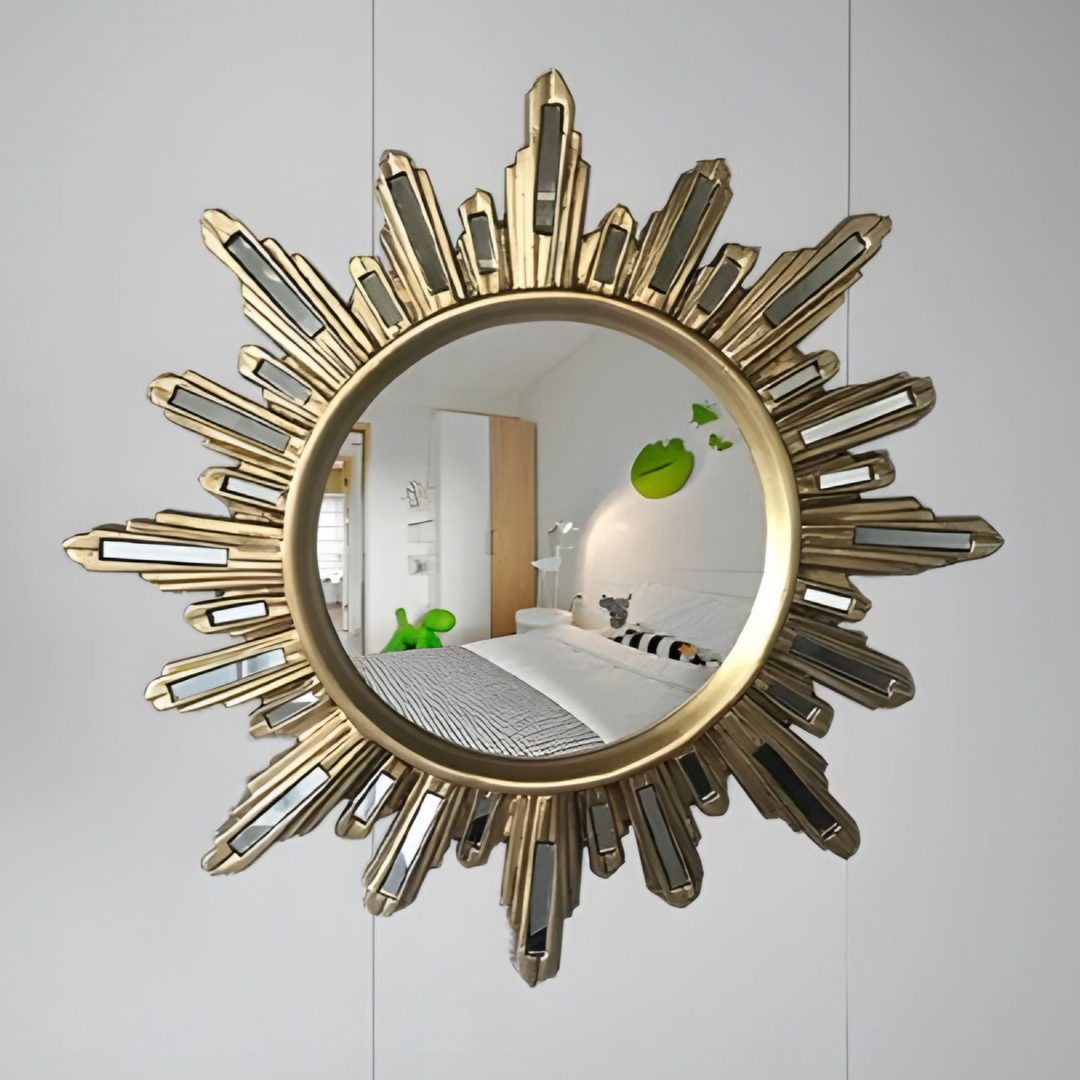 SOLENNE Sunbeam Mirror Wall Art Deco