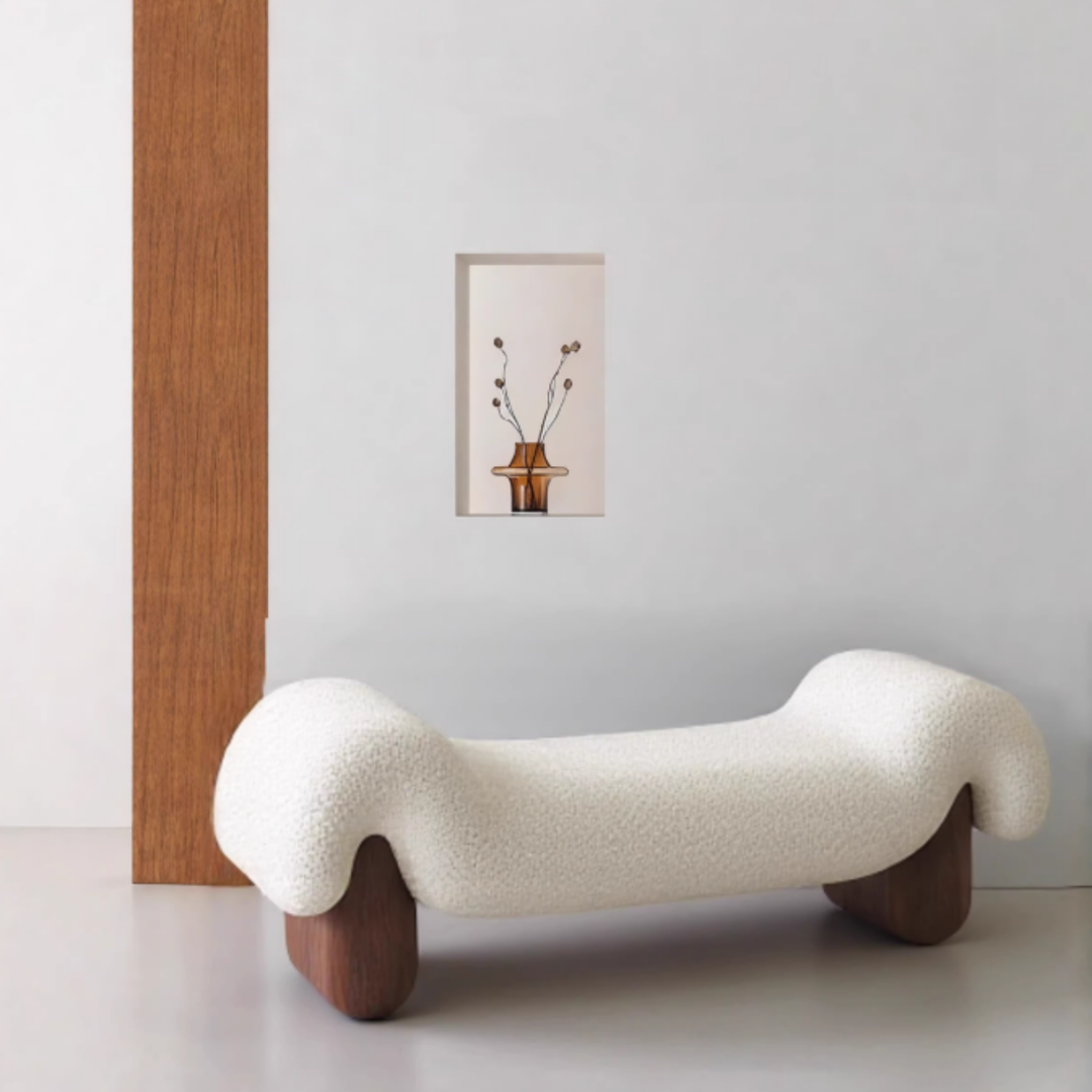FARELL Modern Boucle Bench