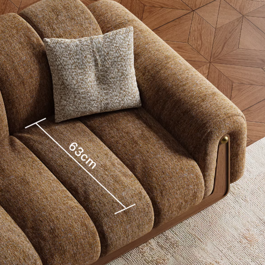 DORVIK Modern Fabric Sofa