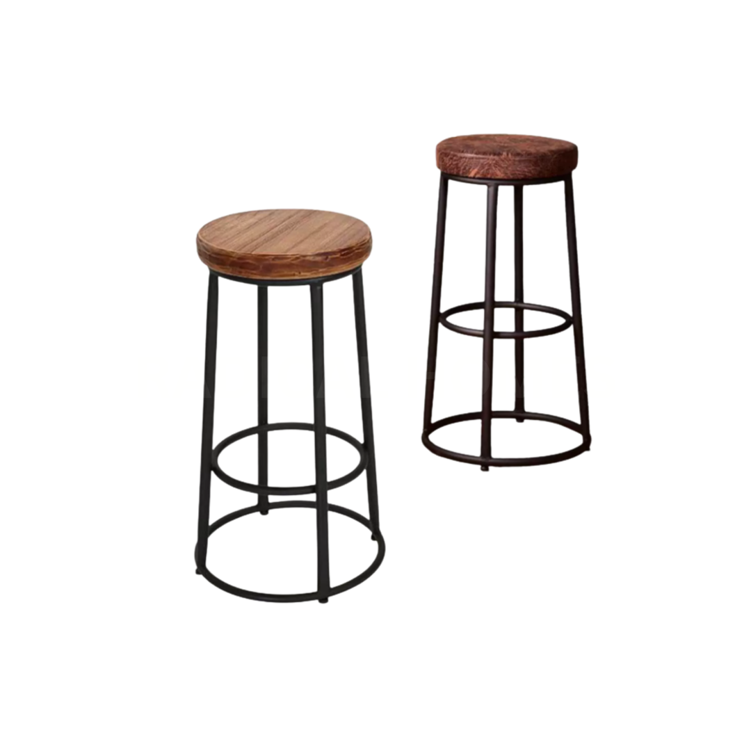 TORVEN Modern Solid Wood Bar Stool - Cassa Haus Singapore