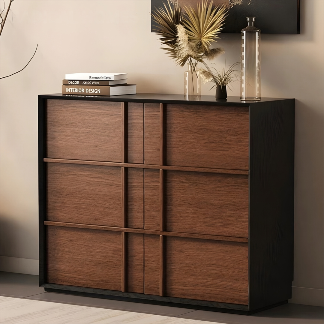 SYNCOPATE Modern Solid Wood Chest of Drawers