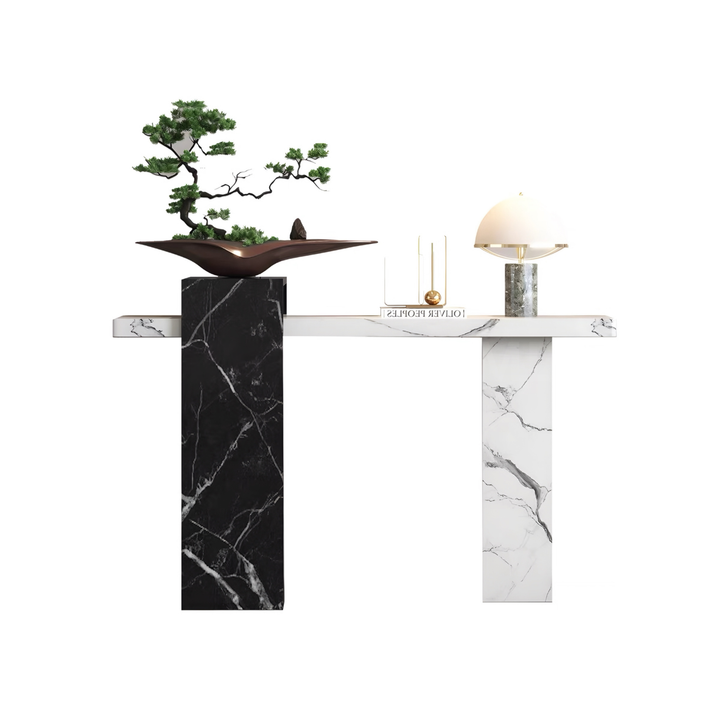 BIANERO Modern Marble Console Table - Cassa Haus Singapore