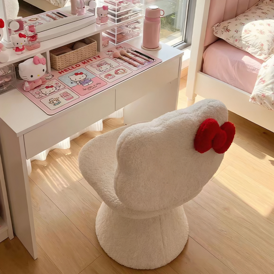 MIREYA Modern Boucle Vanity Chair