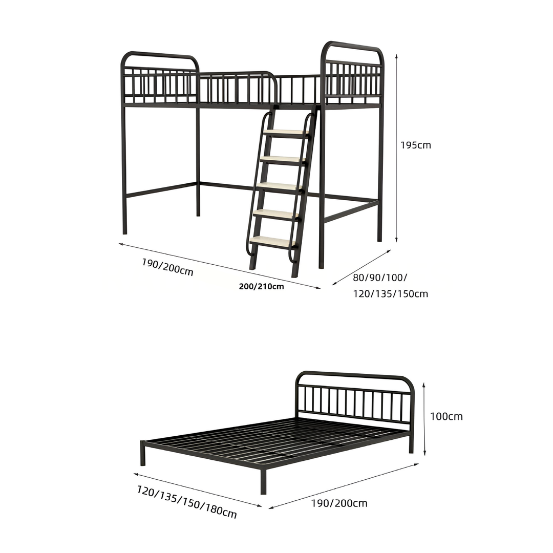 JORI Modern Double Decker Bedframe - Cassa Haus Singapore