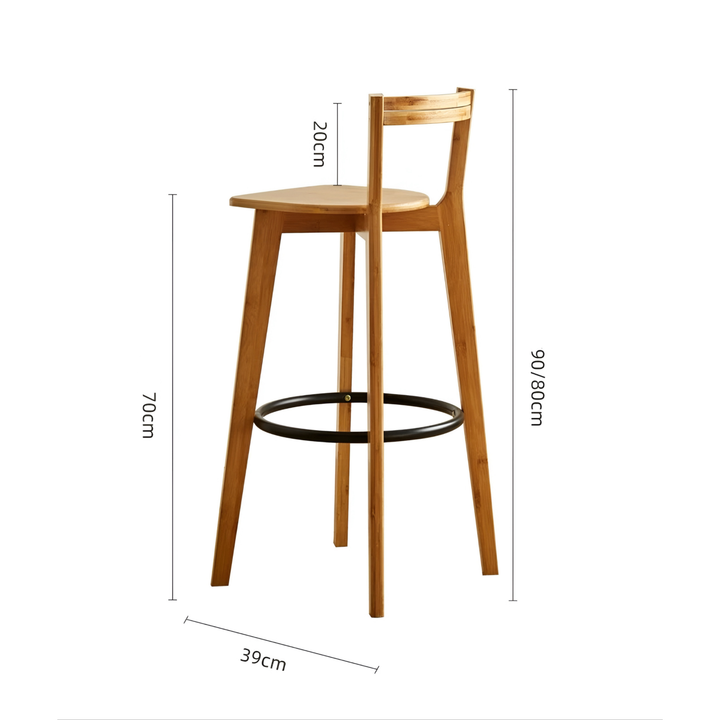 OLVESSA Modern Round Bar Table & Chairs