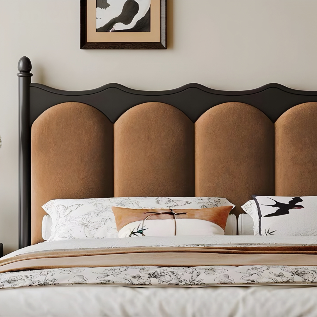 VESKARA Victorian Solid Wood Bedframe - Cassa Haus Singapore