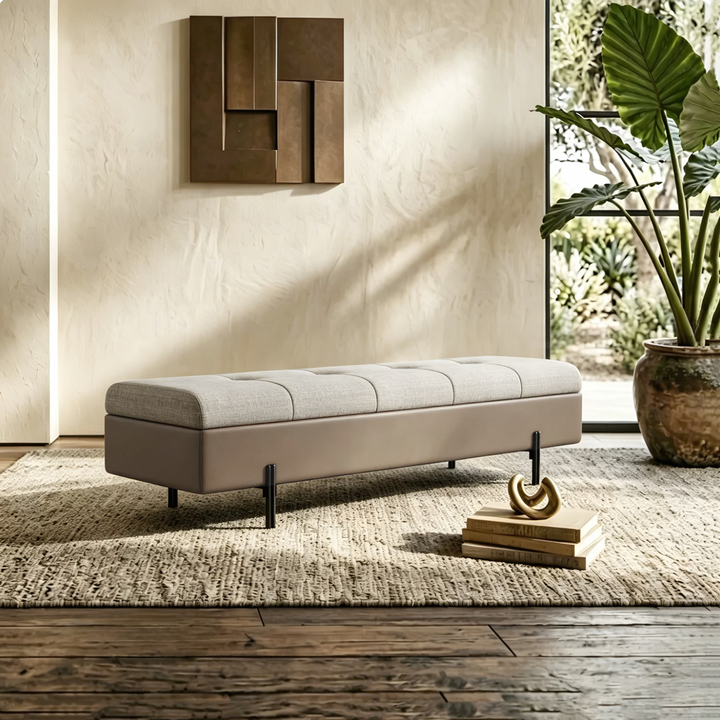 DORVEN Modern Storage Bench - Cassa Haus Singapore