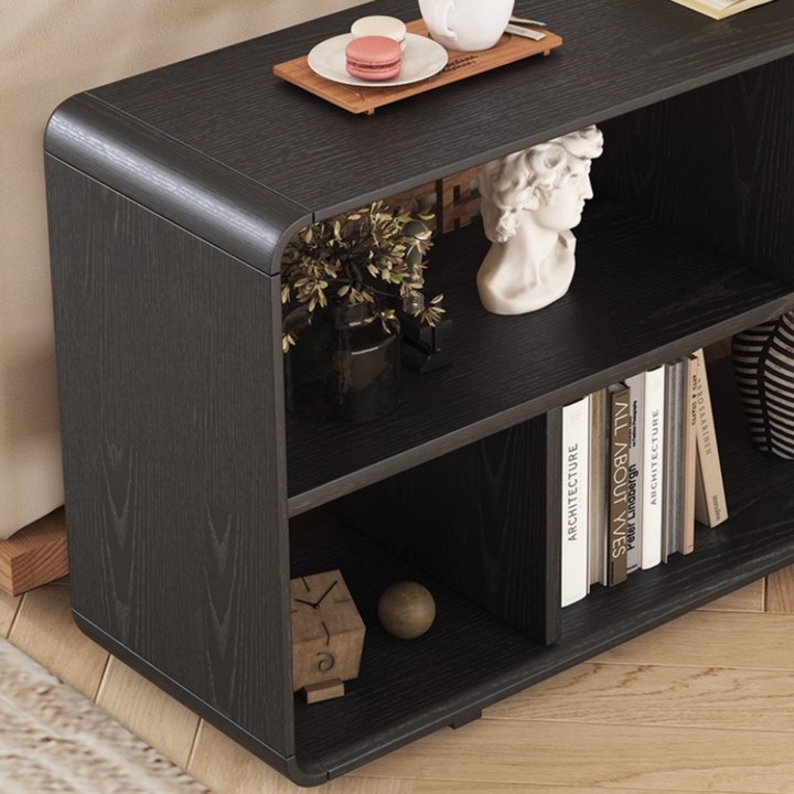 RENZO Solid Ash Wood Side Table
